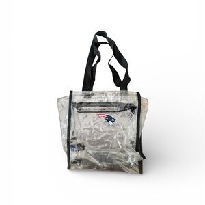 NFL New England Patriots Stadium Approved Clear Square Stadium Tote